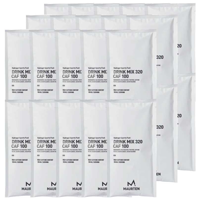 【ギフトCP対象】MAURTEN(モルテン) DRINK MIX 320 CAF 100 粉末ドリンクミックス カフェイン入り 持久力 スタミナ 補給食 マラソン完走