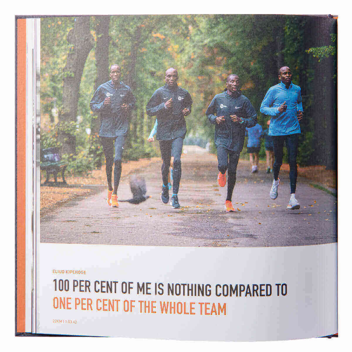 ［ELIUD KIPCHOGE 2:01:39］ WR Celebration Book エリウド・キプチョゲ 世界記録記念本 NN RUNNING TEAM トレーニング風景