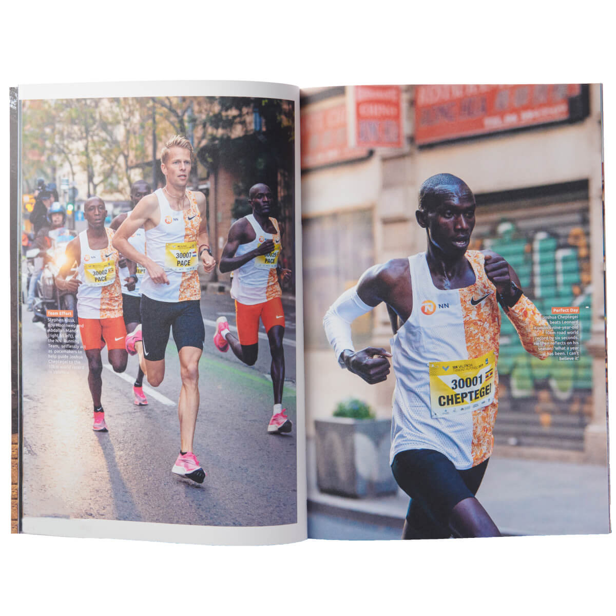 ［NN RUNNING TEAM YEARBOOK 2020］選手年鑑 キプチョゲ エリートランナー所属