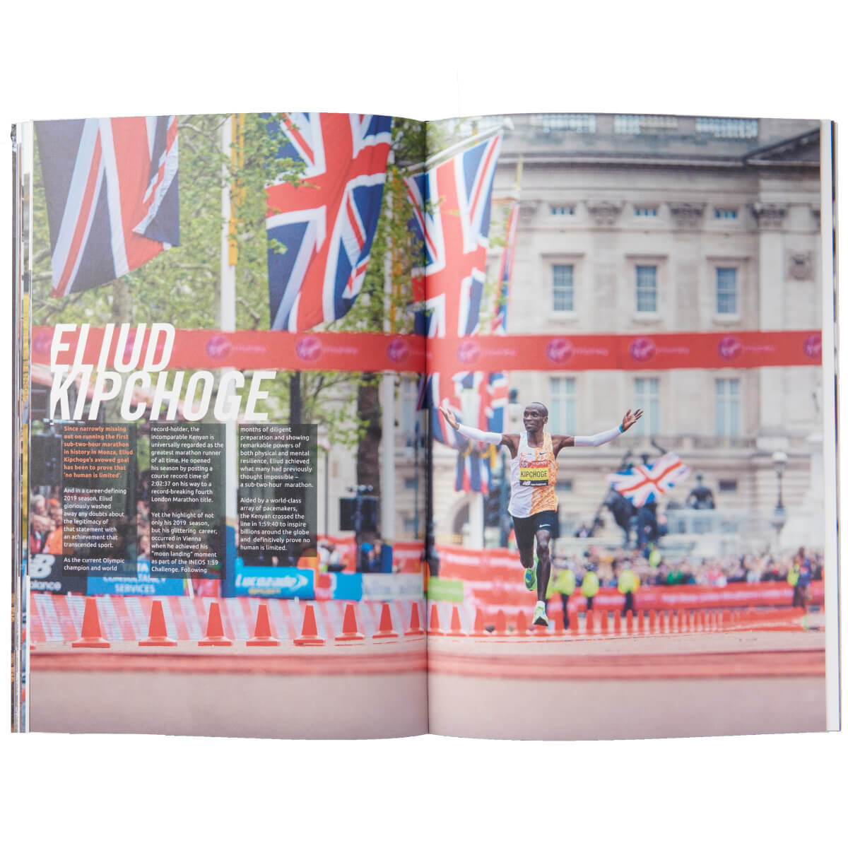 ［NN RUNNING TEAM YEARBOOK 2020］選手年鑑 キプチョゲ エリートランナー所属